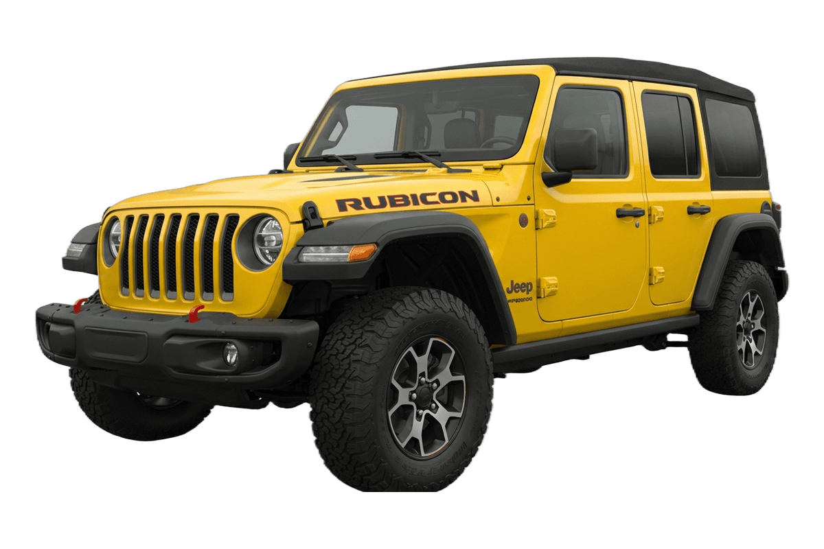 Jeep Wrangler Rubicon — 4x4 Cabrio hire car in Tenerife
